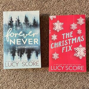 Lucy Score Book Set - Forever Never & The Christmas Fix